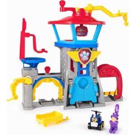 Spin Master 6071249 Playset Patrulla Canina Pup Squad Air Rescue Torre Aeropuerto Bahía Aventura Chase +3 años