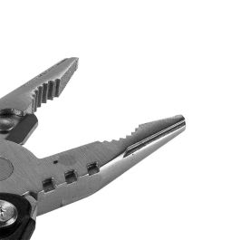 True Handy one Multiherramienta 18 en 1 de Bolsillo con Navaja de Acero Inoxidable y Aluminio con Accesorios Incluidos