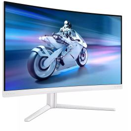 Philips 27M2C5501 Monitor Curvo de 27" Quad HD (2560x1440) Fast VA 180Hz 1ms Blanco para Gaming