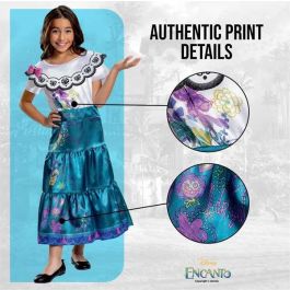 Disney Disfraz Oficial de Mirabel de la Película Encanto Deluxe para Niña, Talla 3-4 Años