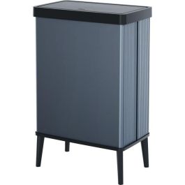 Papelera de pie - VERTO - CURVER - Apertura táctil - 54 L - Azul perla