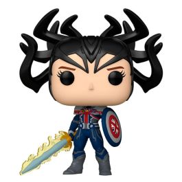 Funko POP! Marvel What If Infinity Captain Carter Figura de Vinilo 9cm