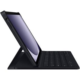 SAMSUNG Book Cover Keyboard Slim EF-DX211BBGGDE para Samsung Galaxy Tab A9+ en color negro