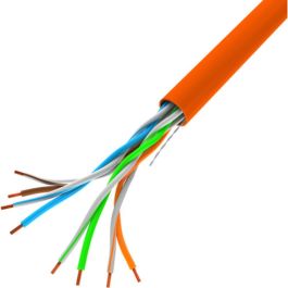 Lanberg LCU5-10CC-0305-O Cable de Red Cat5 U/UTP Naranja 305 m