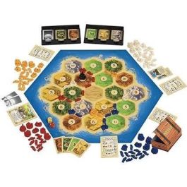 Asmodee CAT3558380099574 Cosmos Catán: Caja grande - Juego de mesa 3-4 jugadores, +10 años, 75 min