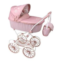 Muñecas Arias Coche de Muñecas Capota Elegance con Bolso, Manillar 80 cm de Altura y Medidas 70x42x90 cm - Edad +3 Años Muñecas Arias Coche de Muñecas Capota Elegance con Bolso, Manillar 80 cm de Altura y Medidas 70x42x90 cm - Edad +3 Años