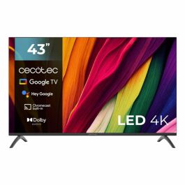 Cecotec ALU40043 Smart TV 43" 4K Ultra HD Android TV 11 con Dolby Vision, Dolby Audio, HDMI 2.1 y Google Assistant Negro Precio: 304.50000053. SKU: B13HLNFAXM