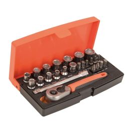 Bahco Llave de vaso 1/4" Juego 25 Piezas con Maletín Precio: 30.50000052. SKU: B159STCZY2