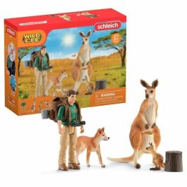 Schleich 42550 Caja Aventuras en Oceanía Set Figuras Animales Salvajes Vida Salvaje con guardabosques, canguros y dingo para niños +3 años Precio: 33.88999944. SKU: B19WBGFSQ6