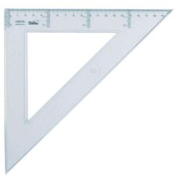 Escuadra de 30 cm. cristal Precio: 1.49999949. SKU: B18GMHPWLC