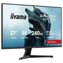 iiyama G-Master G2771HSU-B1 Monitor Gaming 27" FHD 1920x1080 Fast IPS 0.4 ms 240 Hz HDMI DisplayPort USB-C VESA Negro