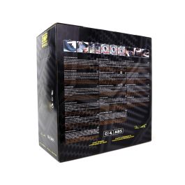Omp Speed Juego De 4 Tapacubos Magnum Color Negro-Plata 14 Pulgadas OMPS07011412 Omp Speed Juego De 4 Tapacubos Magnum Color Negro-Plata 14 Pulgadas OMPS07011412