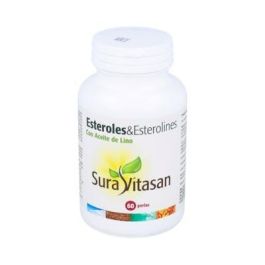 SURA VITASAN Esteroles y Esterolines 60 Perlas | Complemento para el Colesterol con Omega-3 y Fitoesteroles Precio: 20.5000004. SKU: B1DYPTP72E