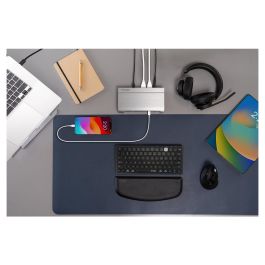 Kensington Auriculares Gaming H3000 PROVC, Diadema Bluetooth 5.2, Negro, 60h Batería, Cancelación Ruido, Micrófono Boom, USB-C, Para PC, PS, Xbox, Android, iOS