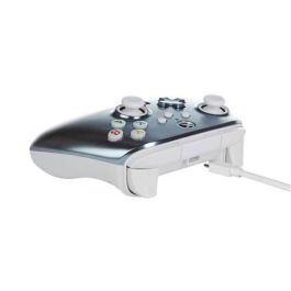 Power A Mando con Cable Mejorado para Xbox Series X/S - Metalic Ice, 1516986-02 | Botones Avanzados, Vibración Dual, Ergonomía Superior Power A Mando con Cable Mejorado para Xbox Series X/S - Metalic Ice, 1516986-02 | Botones Avanzados, Vibración Dual, Ergonomía Superior