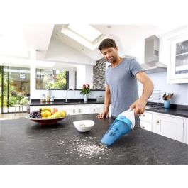 Black+Decker WDC-115-WA Recogidetodo Dustbuster Inalámbrico Aspira Líquidos y Sólidos con Batería de Litio 3,6V
