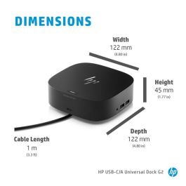 HP Dock USB-C G5 Negro 100W