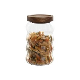 Bote Basicos DKD Home Decor Transparente Natural 9 x 17 x 9 cm Set de 3 Bote Basicos DKD Home Decor Transparente Natural 9 x 17 x 9 cm Set de 3
