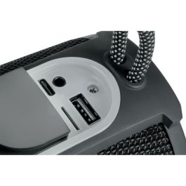 Bigben Mainstream 3 BIG3499550389265 - Altavoz Inalámbrico Luminoso Bluetooth 5.3, 30W, TWS, USB, Micro-SD, Batería USB-C