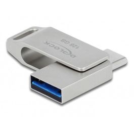 DeLOCK Memoria USB 3.2 Gen 1 USB-C + Tipo-A 128GB - Carcasa metálica Precio: 53.49999996. SKU: B12K2BMWHR