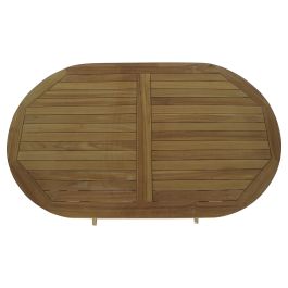 Mesa Terraza Y Jardin DKD Home Decor Natural Marron 90 x 75 x 150 cm Set de 5 Mesa Terraza Y Jardin DKD Home Decor Natural Marron 90 x 75 x 150 cm Set de 5