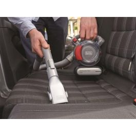 Black+Decker PD-1200-AV Aspirador de Mano para Coche 12V, Acción Ciclónica, Tubo Flexible, Motor en el Filtro Black+Decker PD-1200-AV Aspirador de Mano para Coche 12V, Acción Ciclónica, Tubo Flexible, Motor en el Filtro