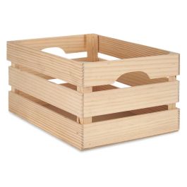Caja Madera Abierta 36 X 26 Cm Giftdecor (3 Unidades) Caja Madera Abierta 36 X 26 Cm Giftdecor (3 Unidades)