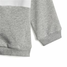 Conjunto Deportivo para Bebé Adidas I 3Stripes Tib Fleece Ts Infantil Azul