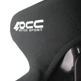 Momo MOMSERDAYTONABKL/OCC Asiento Daytona FIA 8855-1999 compatible HANS Negro 5 puntos fijación lateral