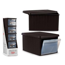 Caja Elegance Abierta Gr Chocolate 15L Stefanplast 29X21CM (5 Unidades) Precio: 73.78999991. SKU: B14KYNE5AA