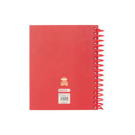 Libreta Safta Rojo