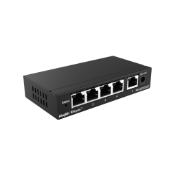 Ruijie Networks RG-ES205GC switch Gestionado L2 Gigabit Ethernet (10/100/1000) Negro Precio: 48.50000045. SKU: B1HX2QN24P