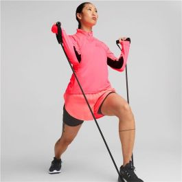 Camiseta de Manga Larga de Mujer Puma 520184 34 Rosa oscuro (S)