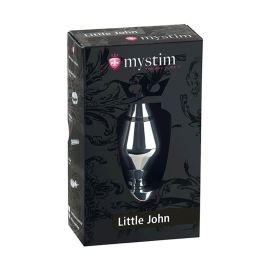 Plug Anal Mystim Little John Plata (ø 4 cm)