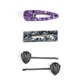 Accesorios pelo clips 4 piezas wednesday 8.0 x 12.5 cm Accesorios pelo clips 4 piezas wednesday 8.0 x 12.5 cm