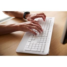 Logitech MK650 Signature BOLT Mouse Blanco Bluetooth, Ratón Signature M650 (400-4000 DPI)