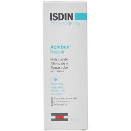 Isdin ACNIBEN repair gel crema Hidratante Facial Piel Sensible Acnéica post-Tratamiento con Ácido Hialurónico 40 ml