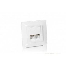 EQUIP 125723 Base de enchufe doble RJ45 Cat 5e 45° Blanco Plástico Precio: 27.78999982. SKU: B1G4PQZFZ6