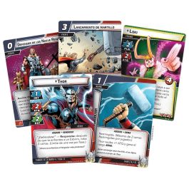 Fantasy Flight Games Marvel Champions MC06ES Pack de Héroe Thor Juego de Cartas Español