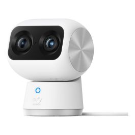 Eufy Indoor Cam S350 Cámara de Seguridad Doble 4K UHD con Zoom 8x, PTZ 360°, IA para Personas y Mascotas, Wi-Fi Doble Banda, Interior, Inalámbrica, Escritorio, Negro/Blanco Precio: 121.69000008. SKU: B1DFD2VDYR