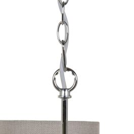 Lámpara de Techo 58 x 58 x 73 cm Metal Plata Ø 16 cm