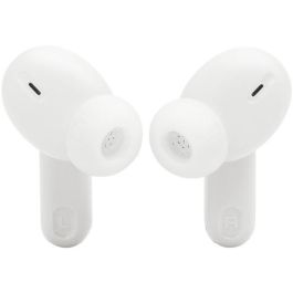 JBL Tune Beam 2 Auriculares In-Ear Inalámbricos Bluetooth 5.3 Blancos, Resistencia IP54, Cancelación Ruido Adaptativa