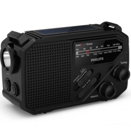 Radio Portátil Philips TAR1609/ Negra