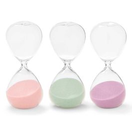 Reloj de Arena Giftdecor 15 cm - Colores Pastel, 15 Minutos, Vidrio y Arena (24 Unidades) Reloj de Arena Giftdecor 15 cm - Colores Pastel, 15 Minutos, Vidrio y Arena (24 Unidades)
