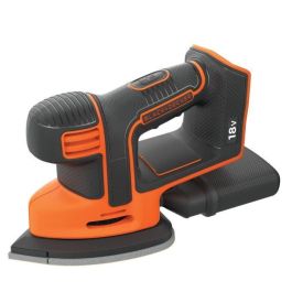 Black & Decker BDCDS18N-XJ Lijadora de ratón 18V, potente y compacta, ideal para lugares difíciles, con gestión de polvo mejorada