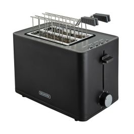 Bourgini Tostadora Tosti 14.0402.00.00 con Accesorios Sandwich, Ranura Extra Ancha, Función Descongelación, 850W, Negro Bourgini Tostadora Tosti 14.0402.00.00 con Accesorios Sandwich, Ranura Extra Ancha, Función Descongelación, 850W, Negro