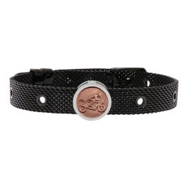 Pulsera Unisex Biker Talent Jewels TJA-1-09-02-2-235 Negro Pulsera Unisex Biker Talent Jewels TJA-1-09-02-2-235 Negro