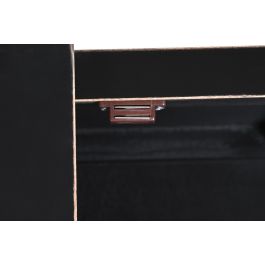 DKD Home Decor Armario Oriental Negro de Álamo y Metal Desmontable 110x50x180 cm DKD Home Decor Armario Oriental Negro de Álamo y Metal Desmontable 110x50x180 cm