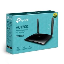 TP-LINK ARCHER MR400 Router inalámbrico Doble banda 2.4 GHz / 5 GHz, 3G/4G, Ethernet rápido, Negro TP-LINK ARCHER MR400 Router inalámbrico Doble banda 2.4 GHz / 5 GHz, 3G/4G, Ethernet rápido, Negro