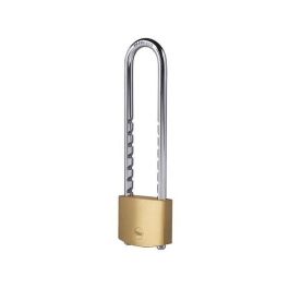 Candado de latón - YALE - Y110B/50/155/1 - 50 mm - Arco de acero cementado XL - 3 llaves - Para cadenas, escaleras, portones, bicicletas Precio: 28.88999993. SKU: B1DG3NS2XZ
